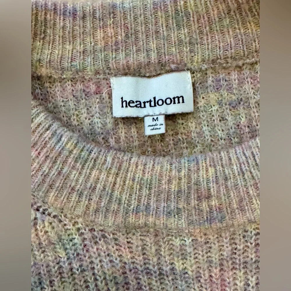 Heartloom Confetti Knit Jaden Skirt and Esther Sweater Set, Size M